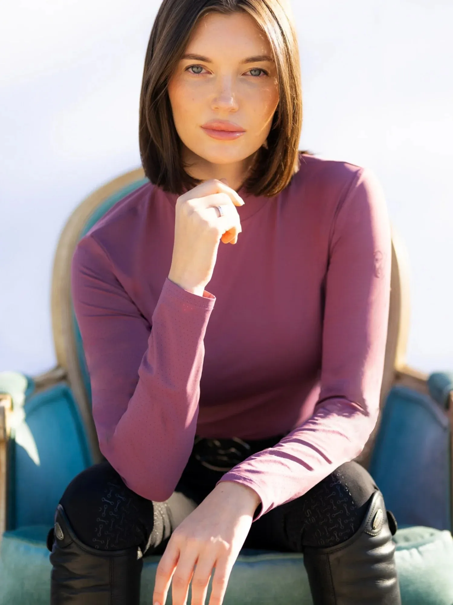 Jemma Mock Neck Shirt