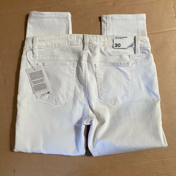 Joe’s Jeans Marlie The Icon Skinny Mid Rise Skinny Crop Jeans size 30