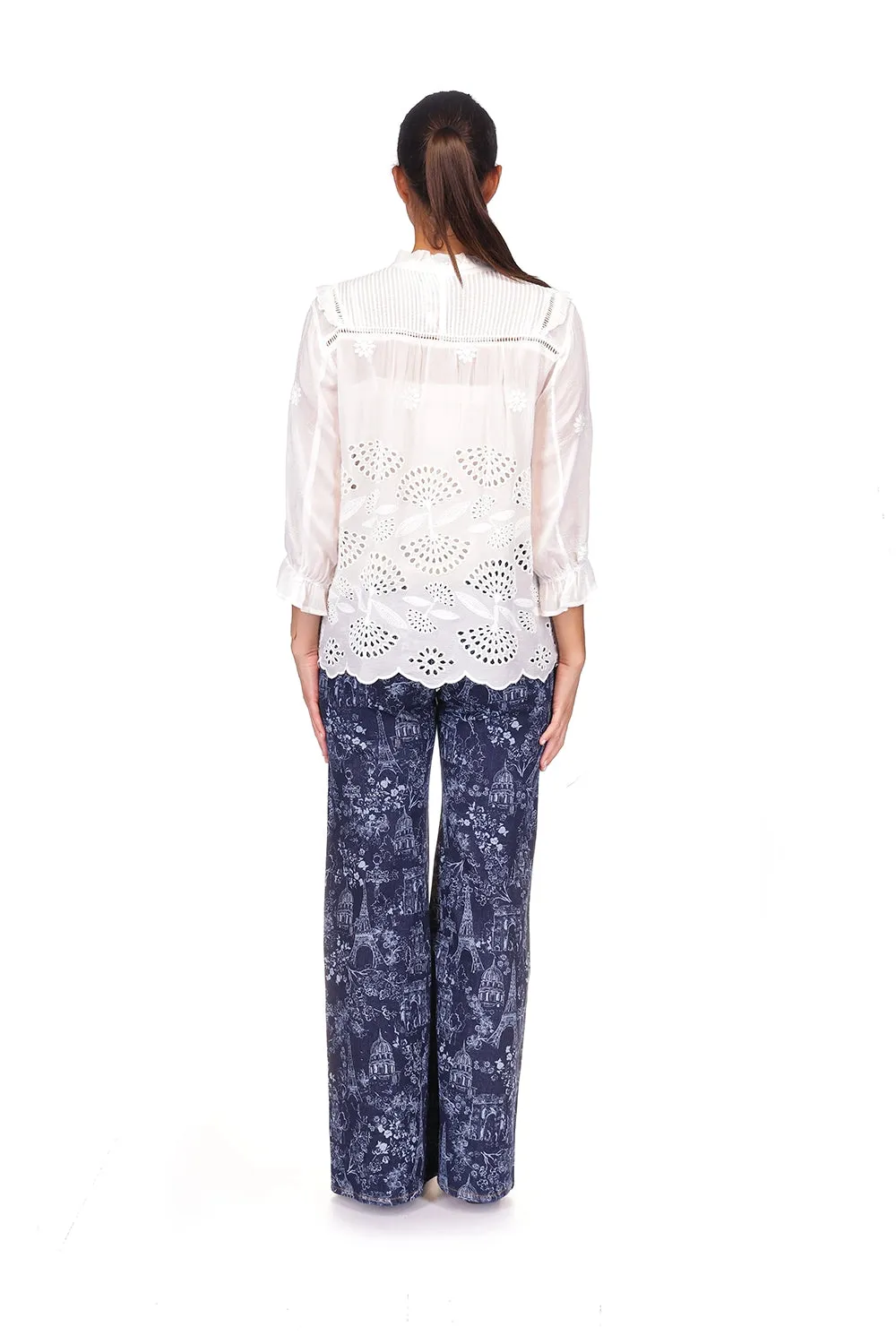 Johnny Was Lilianne Shirt - Wallflower C14825-3