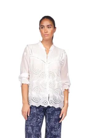 Johnny Was Lilianne Shirt - Wallflower C14825-3