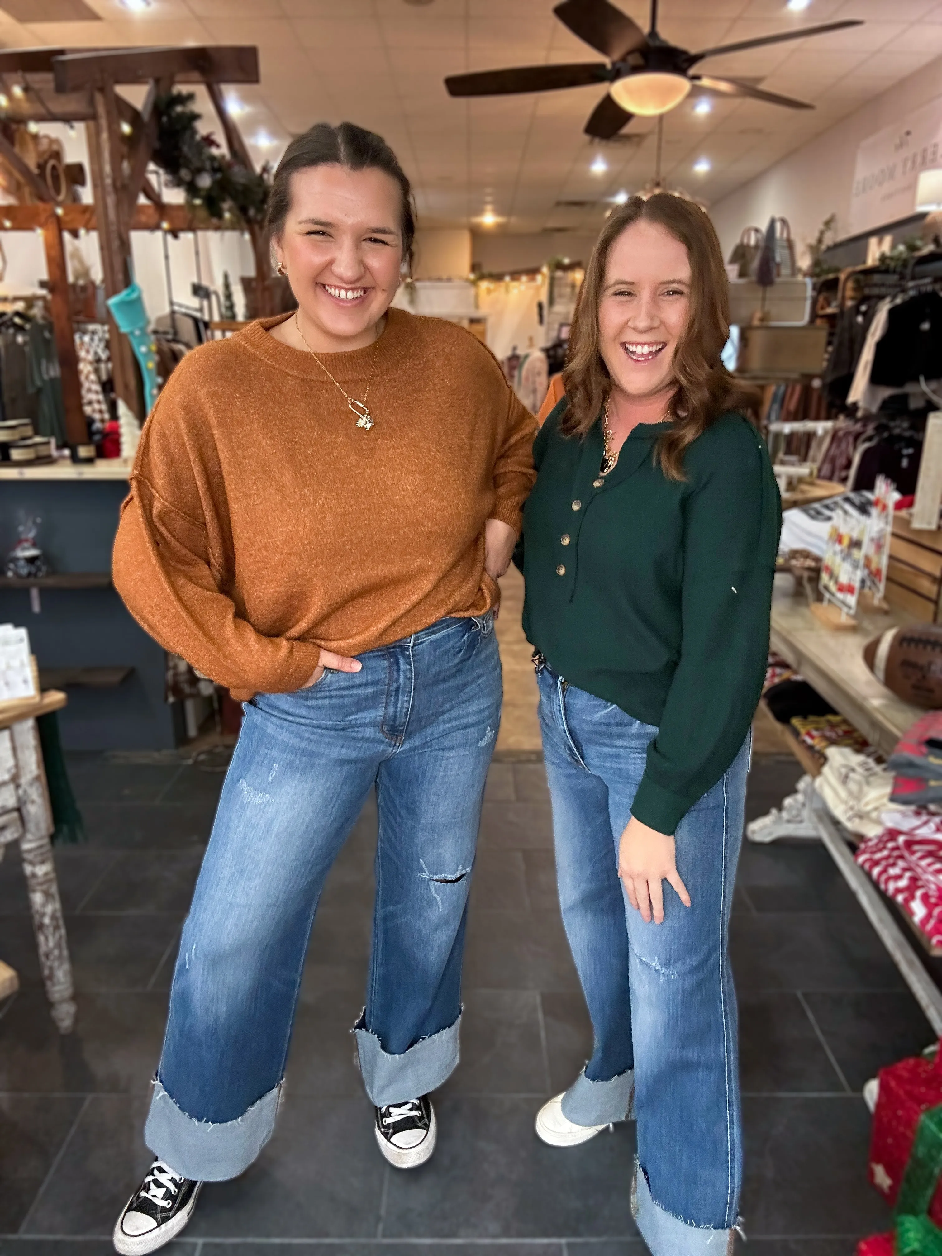 Jonah Retro Wide Cuff Jeans