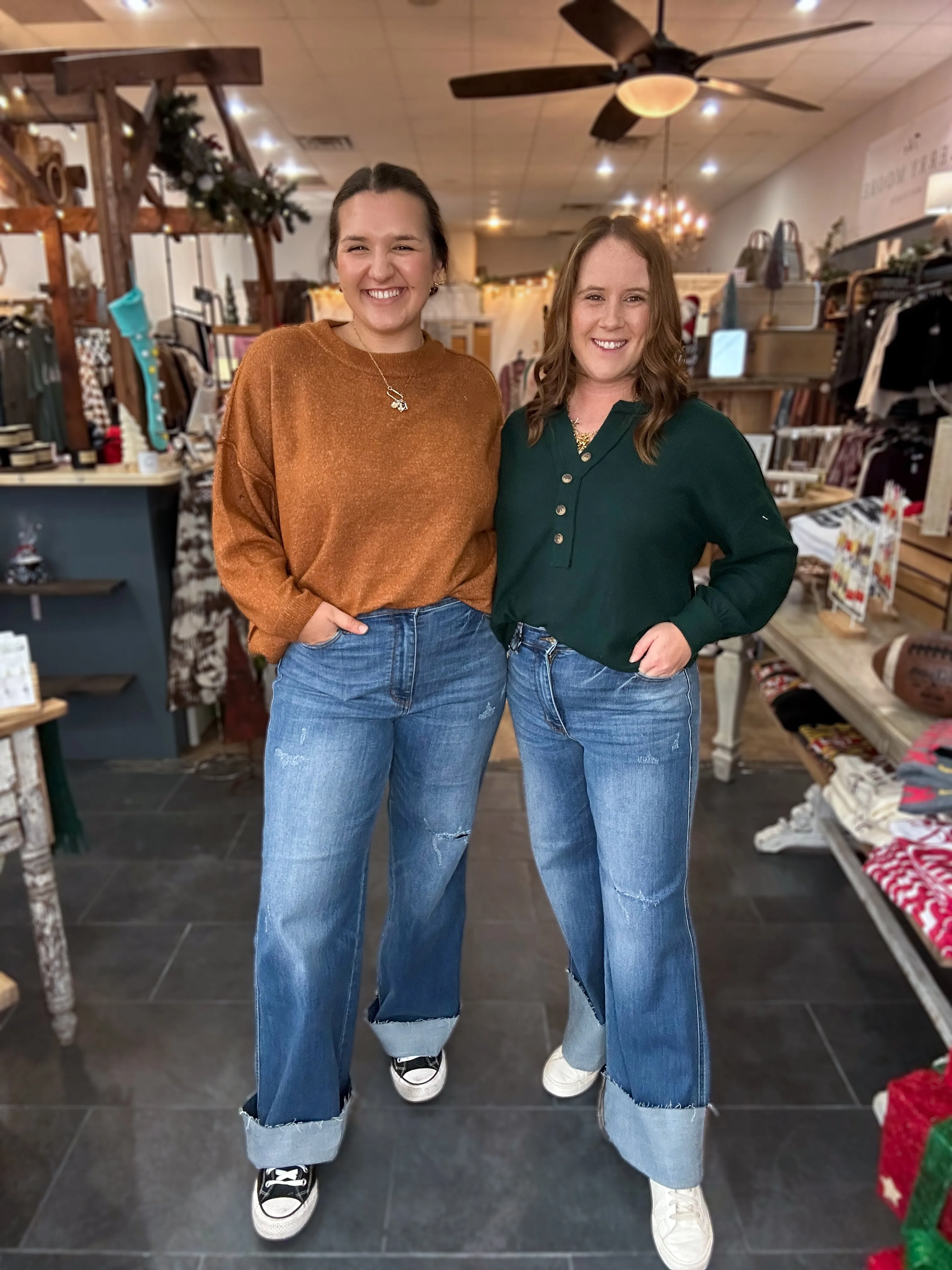 Jonah Retro Wide Cuff Jeans