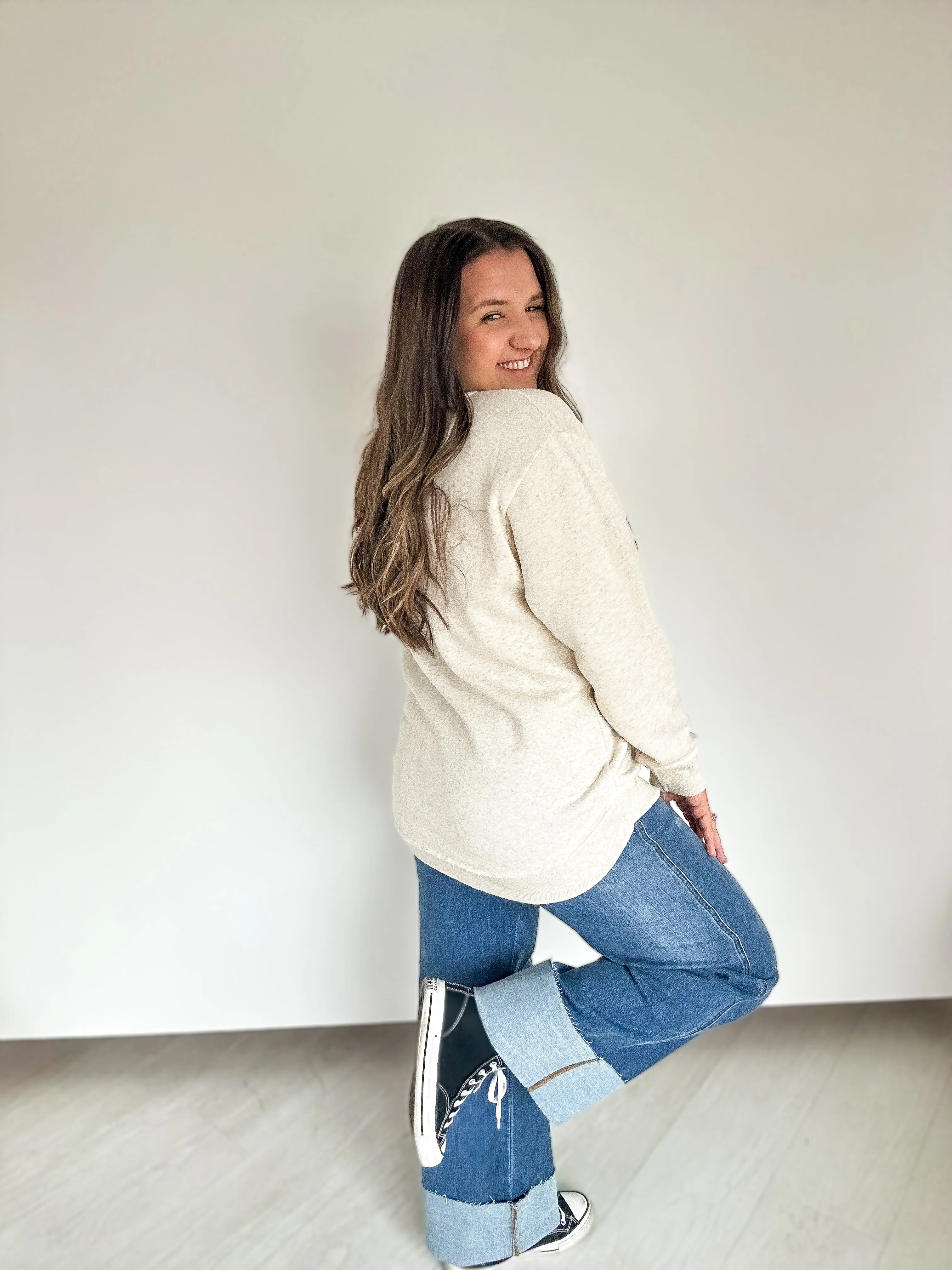 Jonah Retro Wide Cuff Jeans