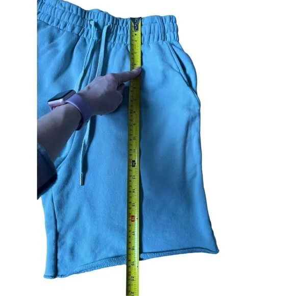 Jonathan Simkhai Avery Basketball Shorts in Tide Blue size S
