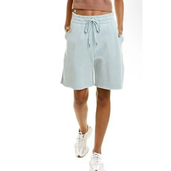Jonathan Simkhai Avery Basketball Shorts in Tide Blue size S