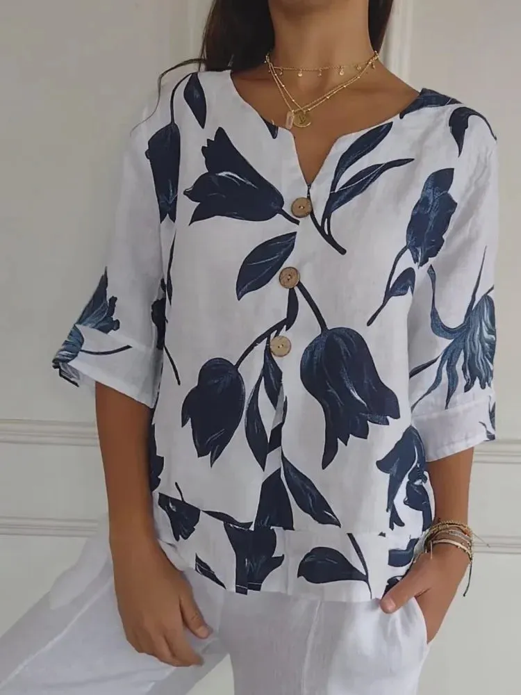 Josefin V-Neck Shirt