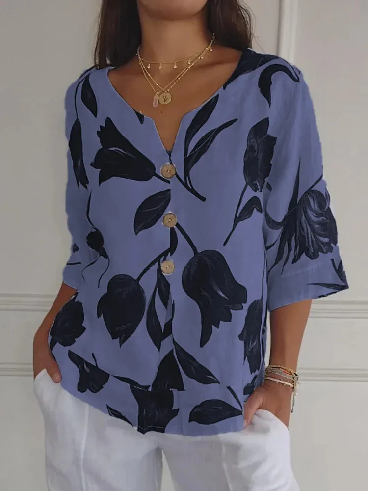 Josefin V-Neck Shirt