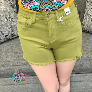 Judy Blue Shorts - Matcha