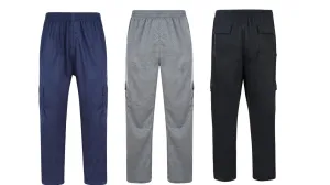 KAM Mens Big Size Light Weight Cargo Joggers (232)