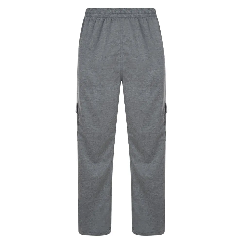 KAM Mens Big Size Light Weight Cargo Joggers (232)