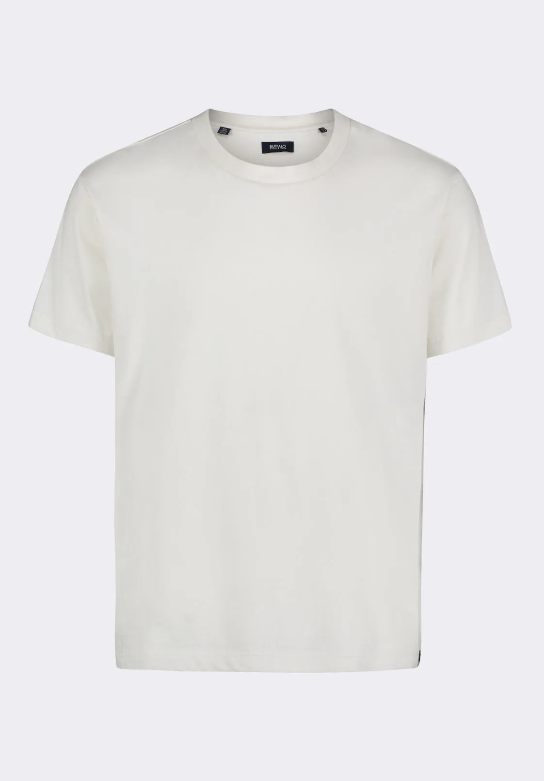 Kanto Men's Short-Sleeve Crew Neck Jersey T-Shirt, Milk - BM24603