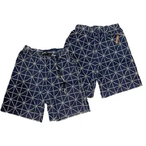 KAPITAL Denim FOLK-DOJO Embroidered Easy Shorts [ K2404SP184 ]