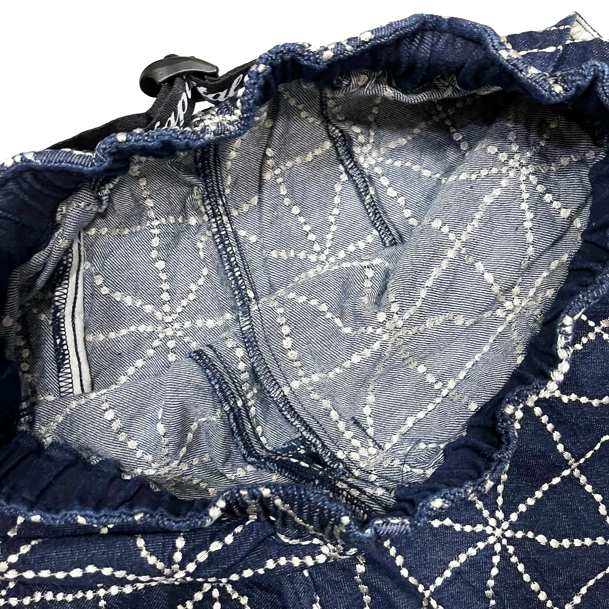KAPITAL Denim FOLK-DOJO Embroidered Easy Shorts [ K2404SP184 ]