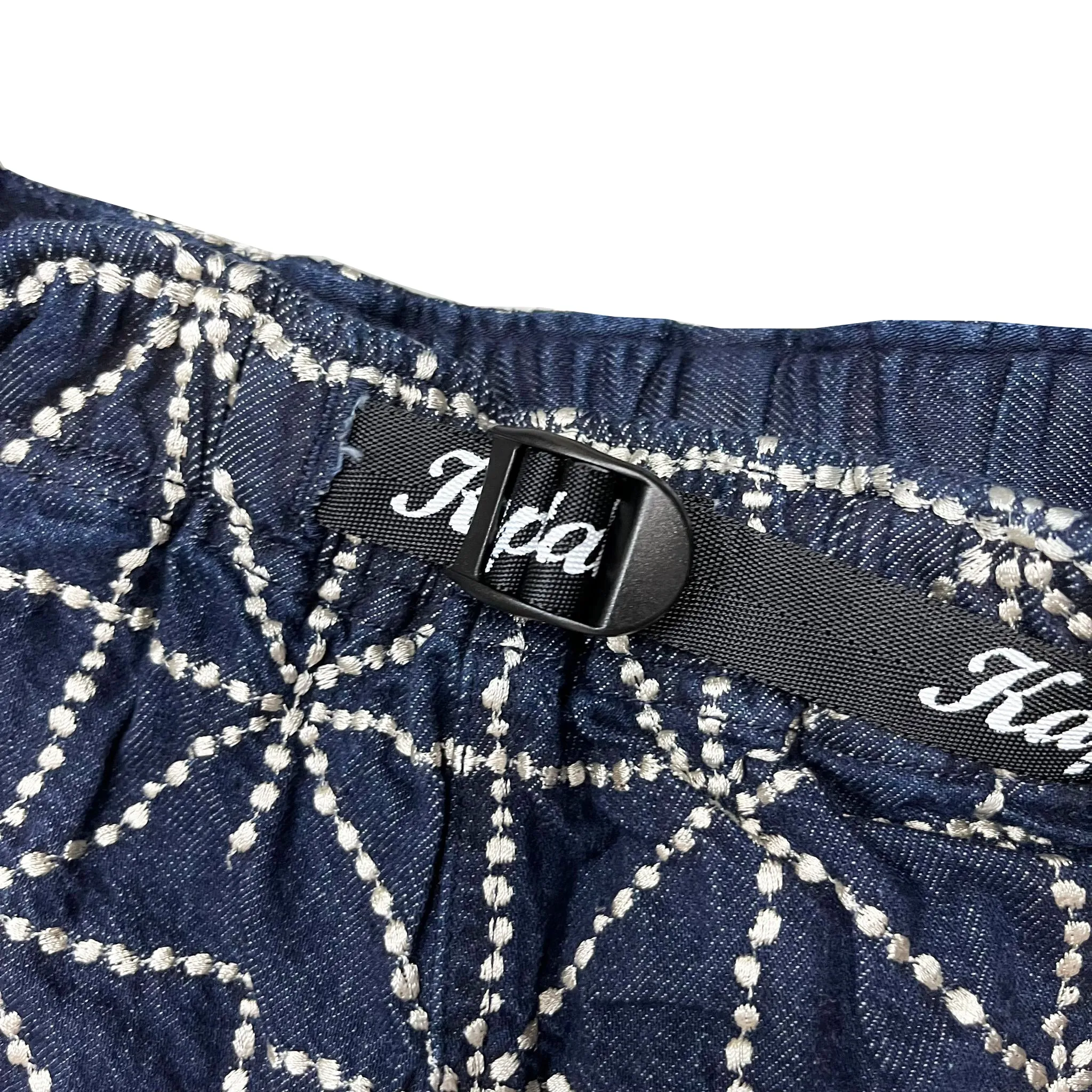 KAPITAL Denim FOLK-DOJO Embroidered Easy Shorts [ K2404SP184 ]