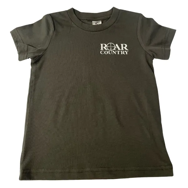 Kids Unisex T-Shirt- CHARCOAL STAG