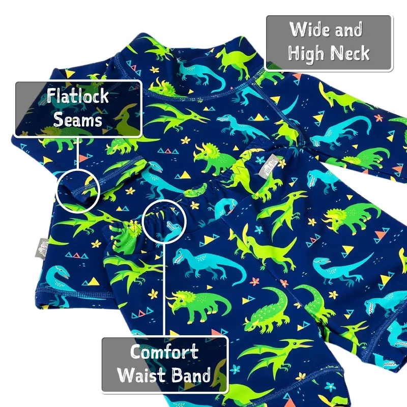 Kids UV Rashguard Set | Dinoland