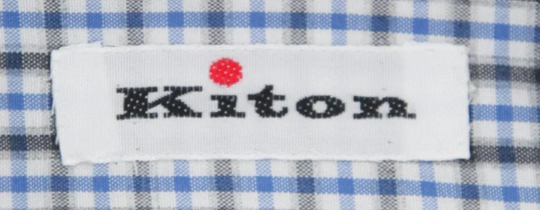 Kiton Light Blue Shirt - Slim