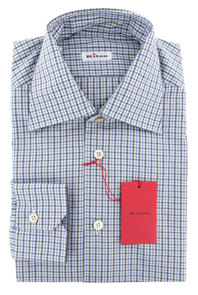 Kiton Light Blue Shirt - Slim