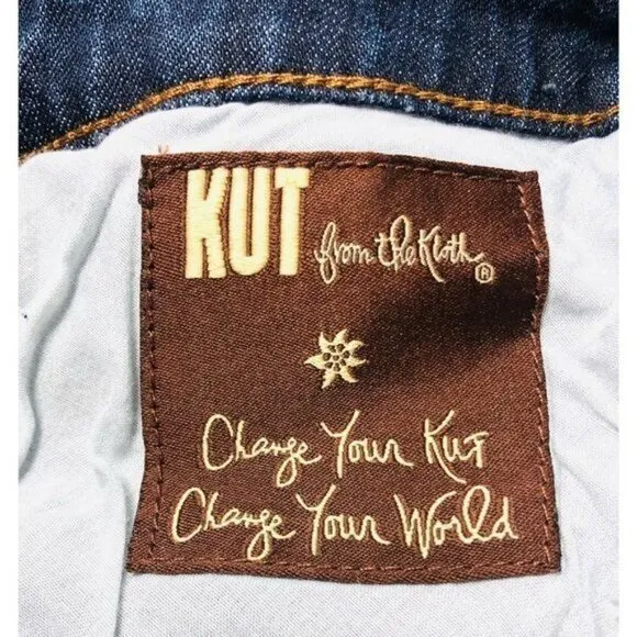 Kut From The Kloth Womens High Rise Boyfriend Jean Shorts Plus Sz 18W NWT