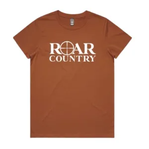 Ladies Cut T-Shirt- COPPER ROAR