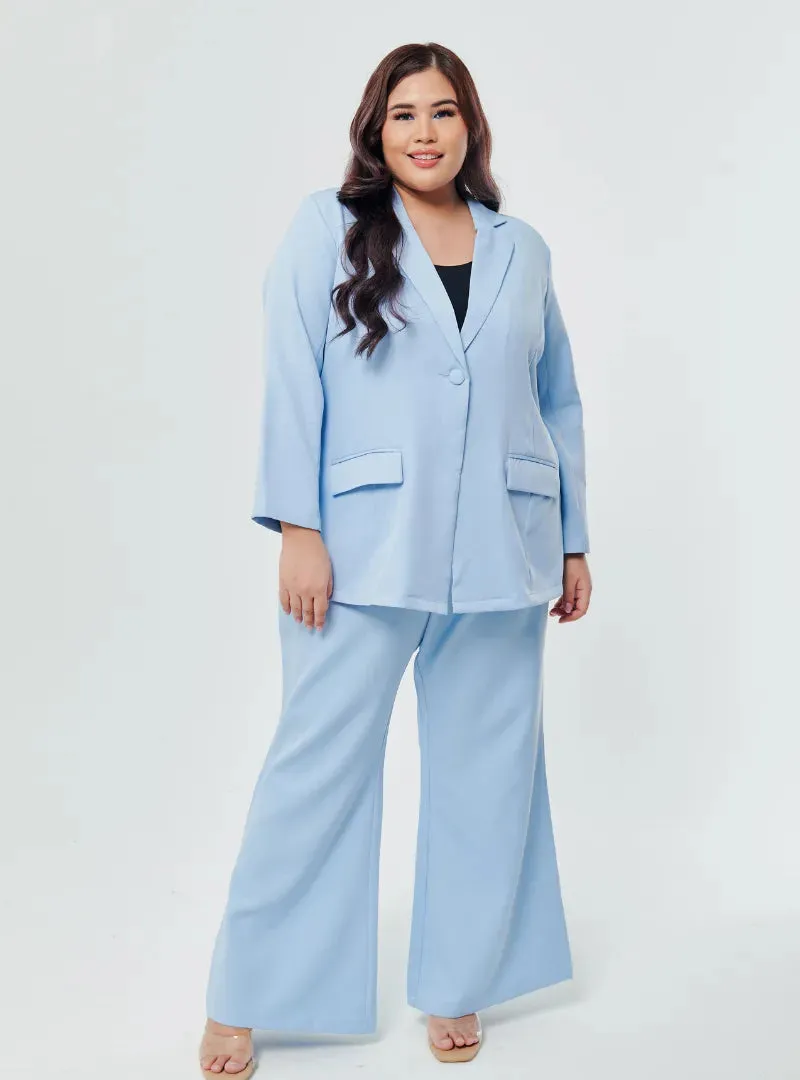 Lapel Collar Oversized Blazer