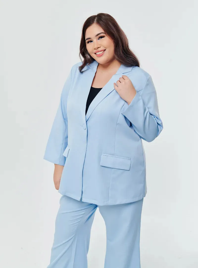 Lapel Collar Oversized Blazer