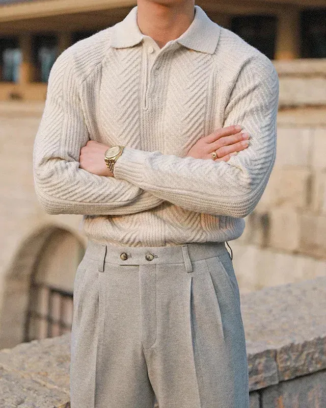 Laurent Knit Polo Shirt
