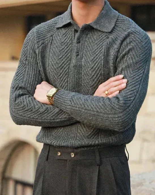 Laurent Knit Polo Shirt