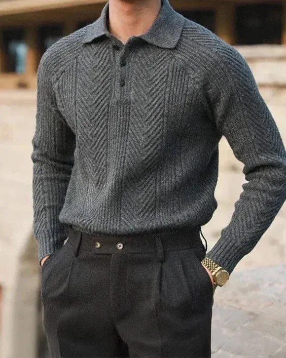 Laurent Knit Polo Shirt