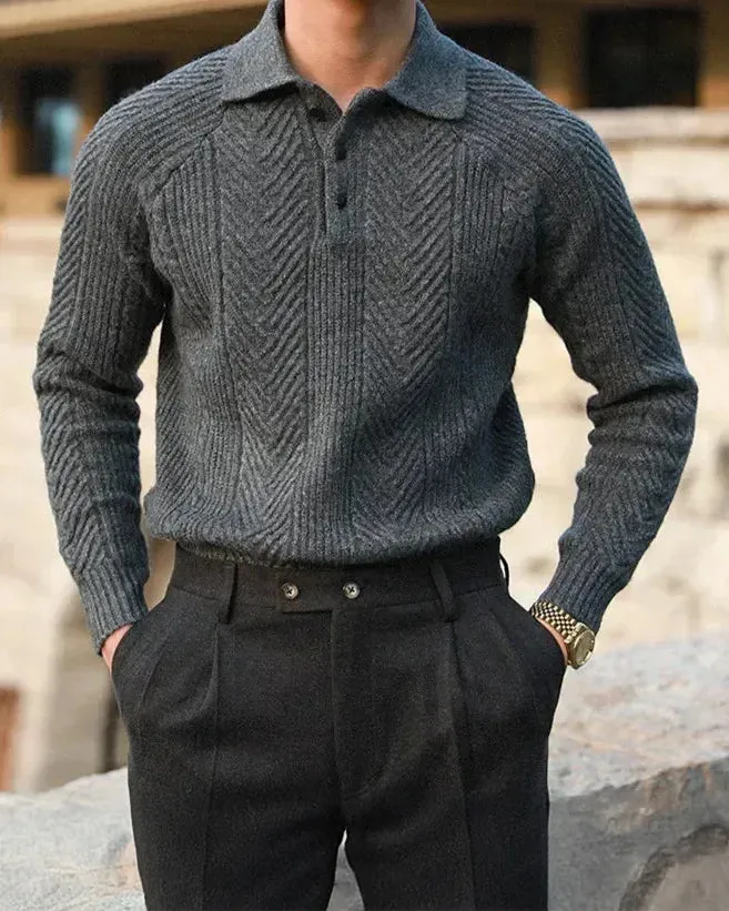 Laurent Knit Polo Shirt