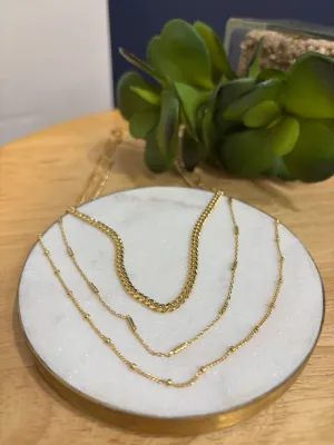 Layered Short Necklace