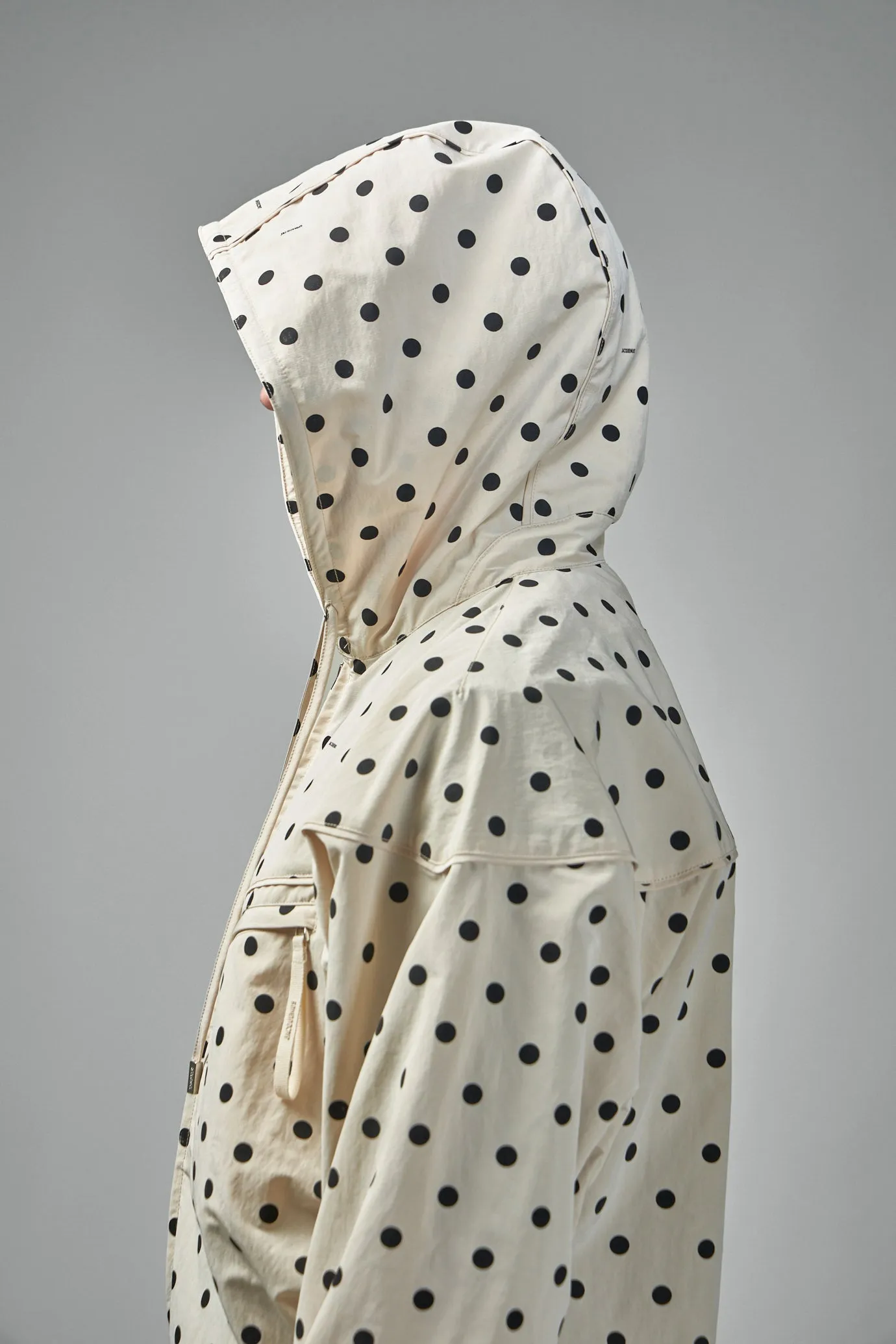 Le Blouson Bateau Print Dots Logo