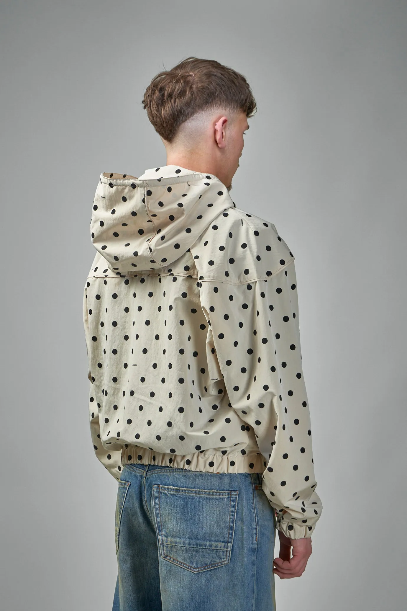 Le Blouson Bateau Print Dots Logo