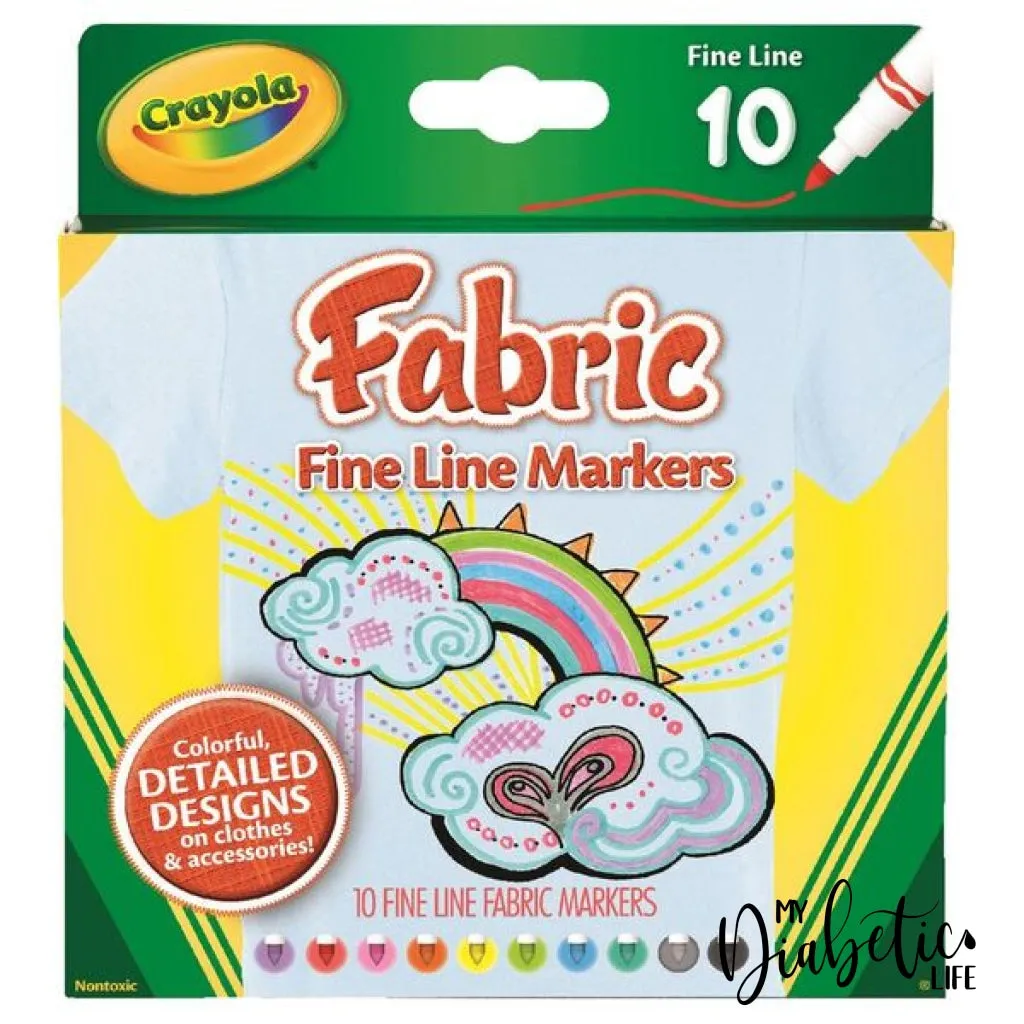 Learn about Type 1 Diabetes - Colour Me In (Includes Markers) - Unisex T-Shirt