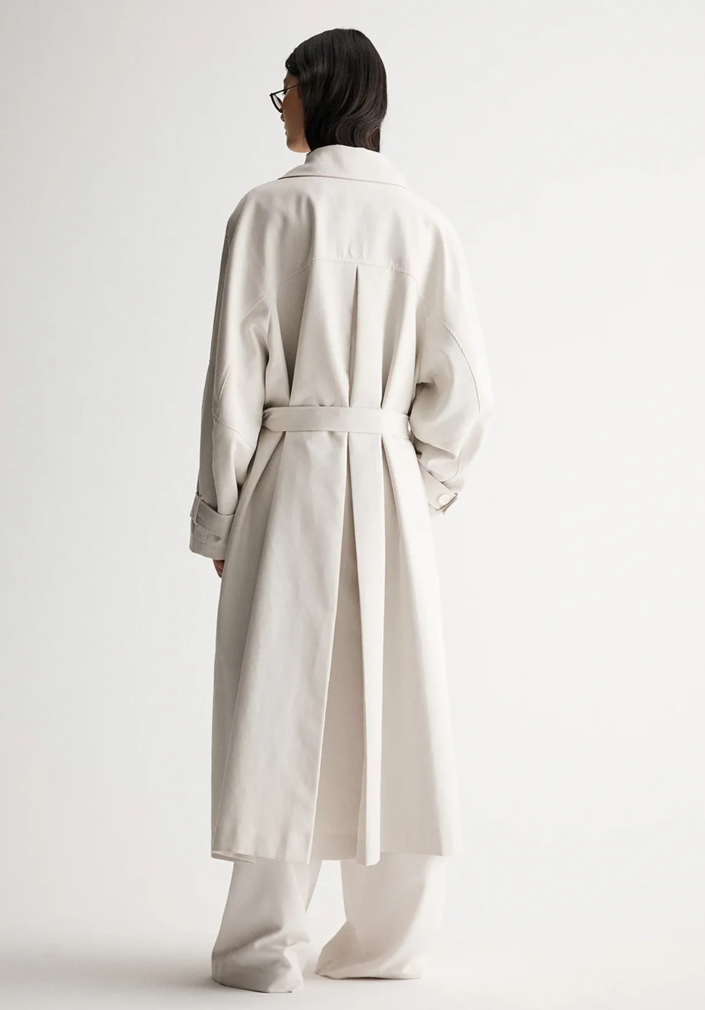 LEONORA Trench Coat | BONE