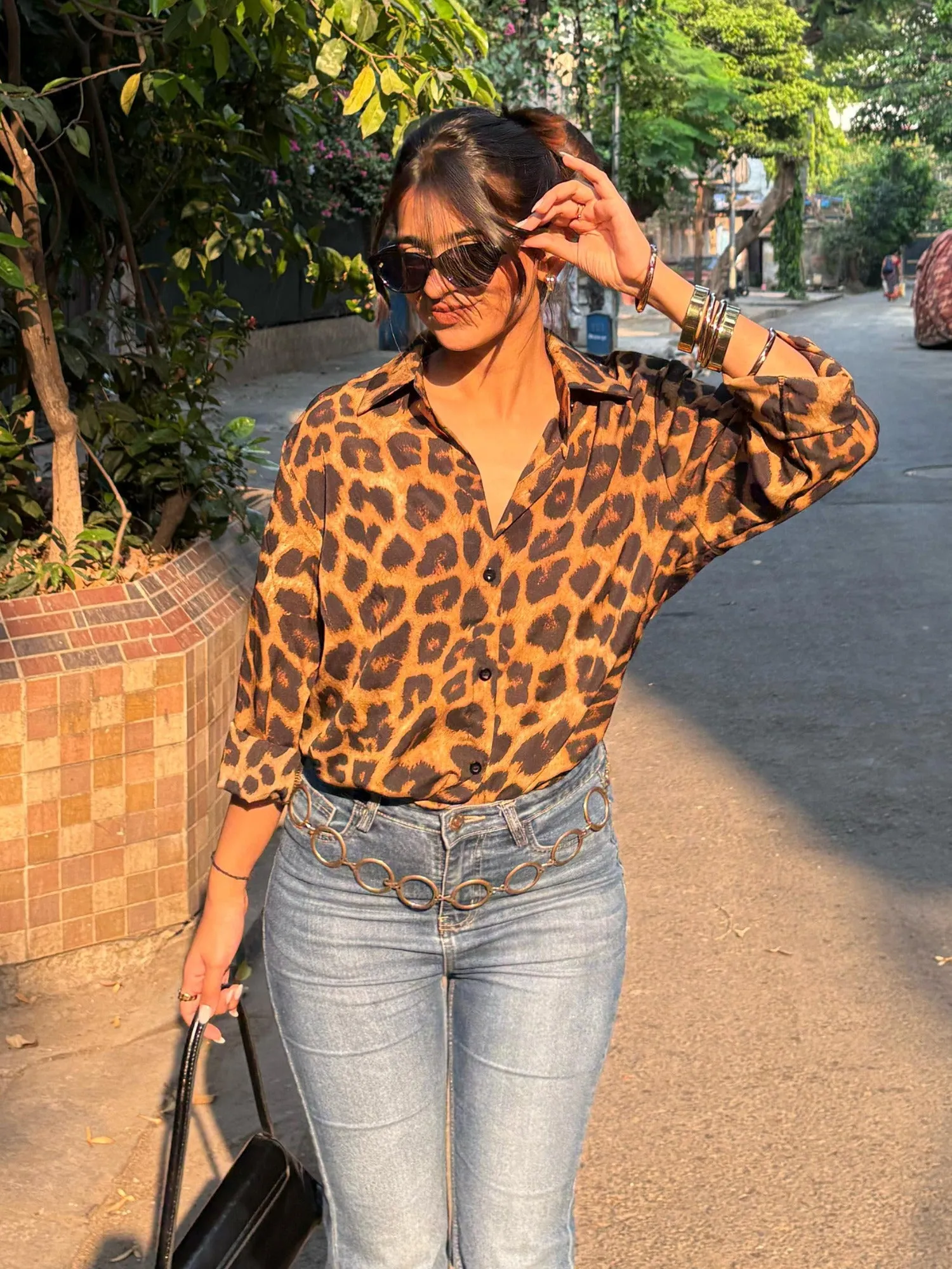 Leopard Print Shirt