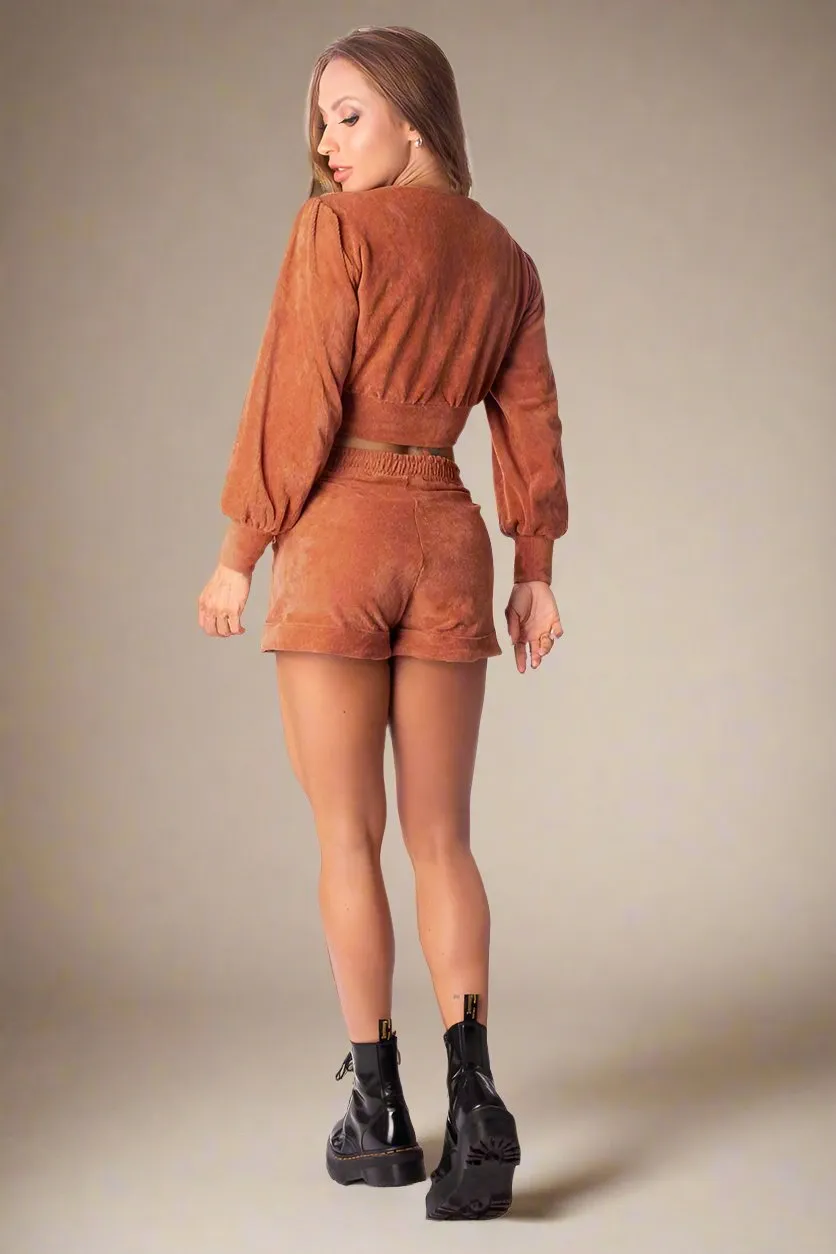 Let's Gym Amber Plush Shorts