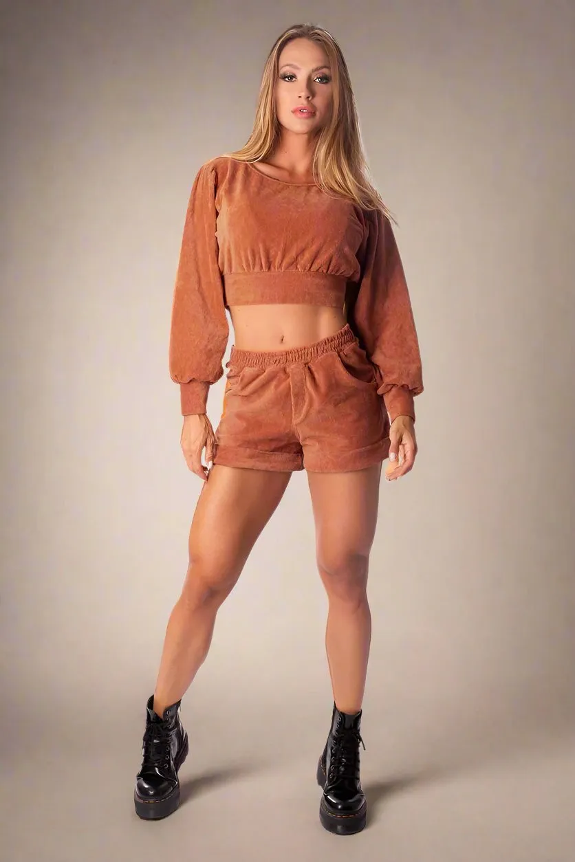 Let's Gym Amber Plush Shorts