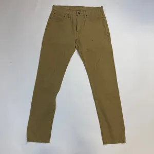 Levis 512 Khaki Jeans *pre-owned* (32x34)