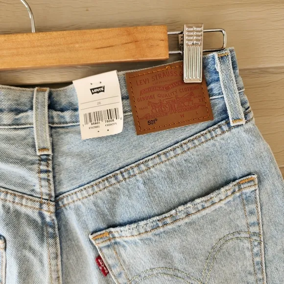 Levi's Premium 501 90's denim shorts