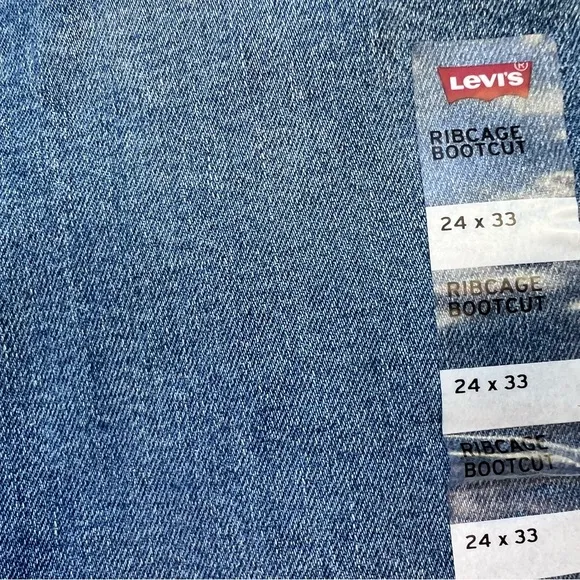 Levi’s Ribcage Boot Jeans 24 New