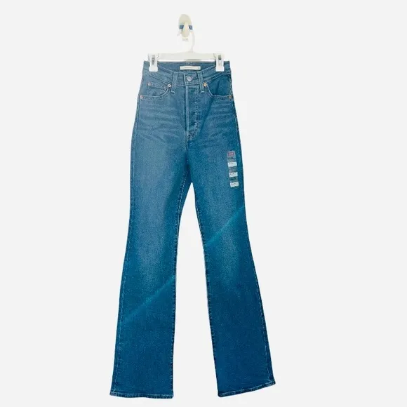 Levi’s Ribcage Boot Jeans 24 New