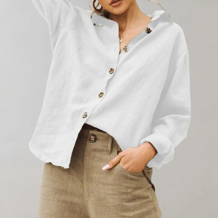 Lia - Women's casual blouse - Comfortable & ; versatile for everyday wear