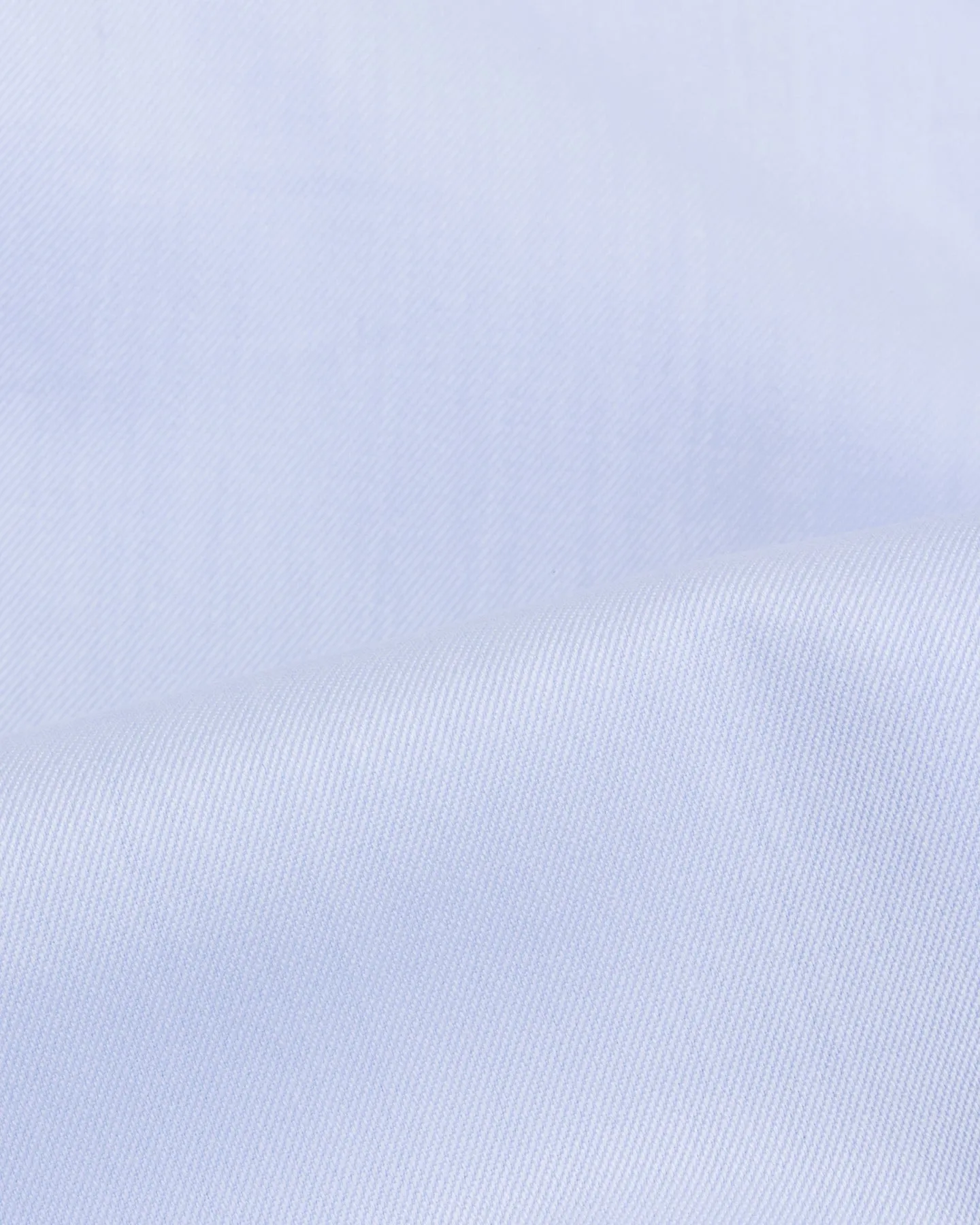 Light Blue Twill Spread Collar Shirt