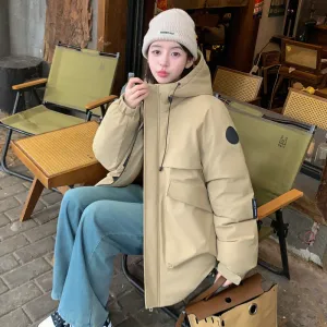 Lightweight and Breathable Outdoor Hooded Puffer Jacket for Women