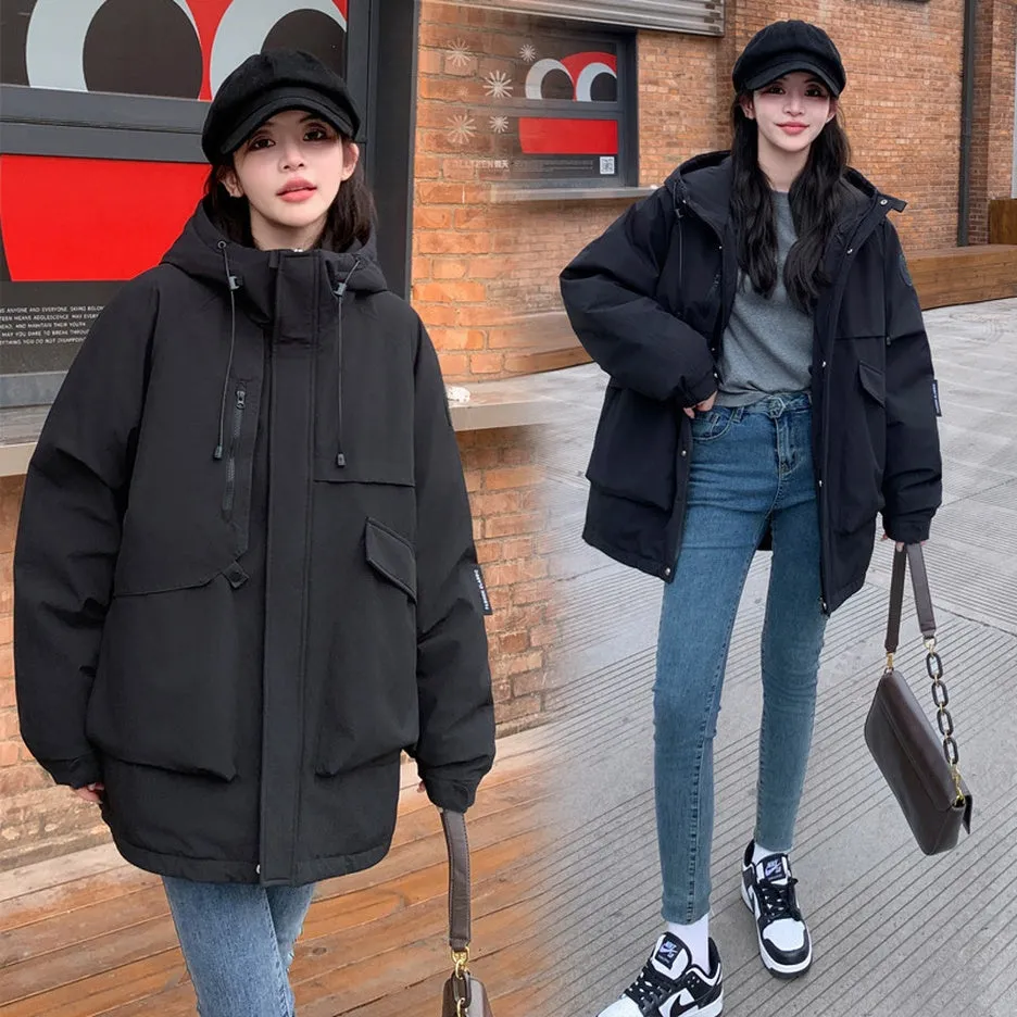 Lightweight and Breathable Outdoor Hooded Puffer Jacket for Women