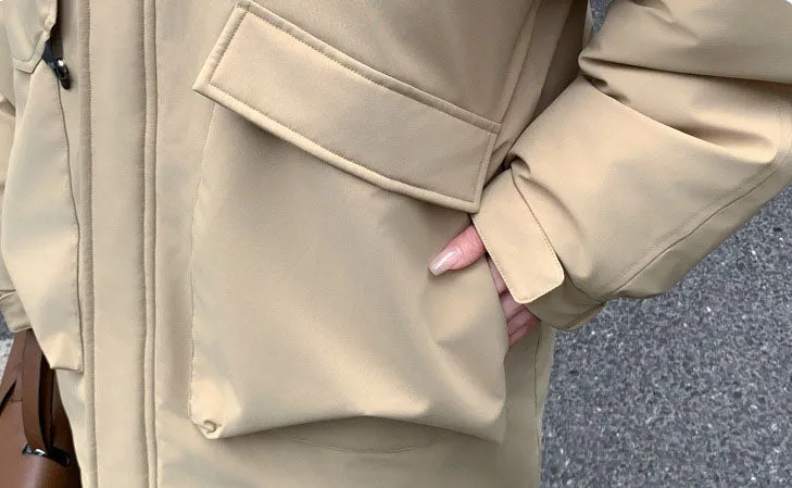 Lightweight and Breathable Outdoor Hooded Puffer Jacket for Women