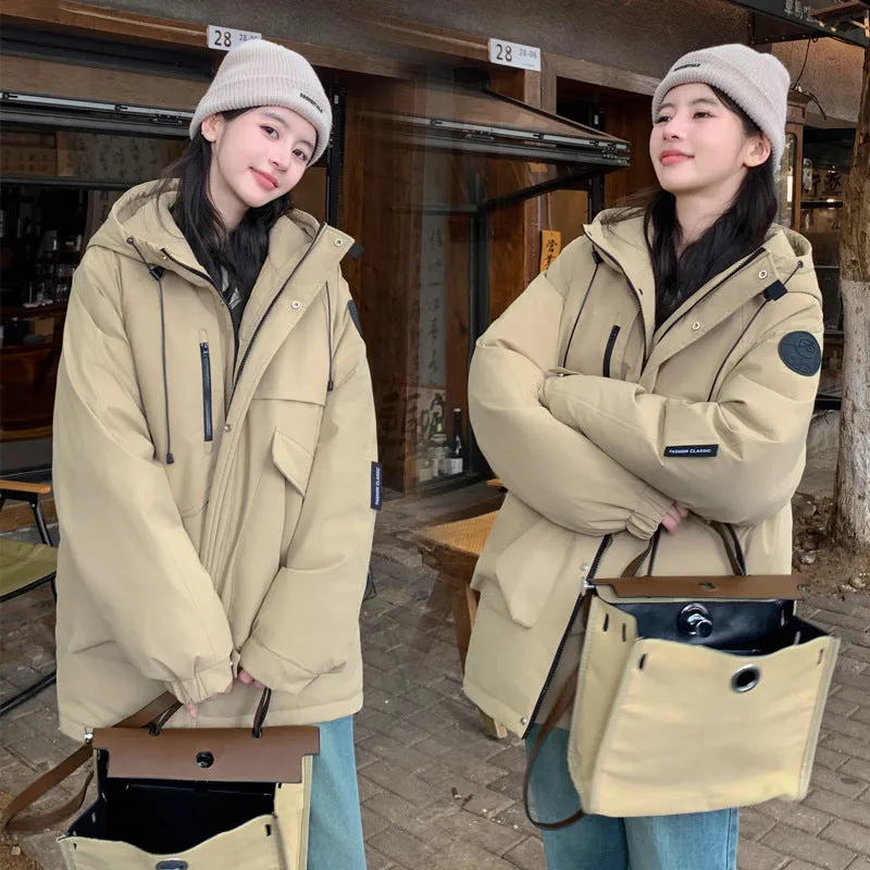 Lightweight and Breathable Outdoor Hooded Puffer Jacket for Women