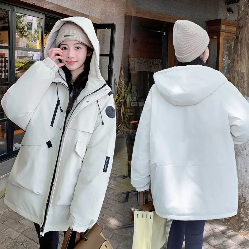 Lightweight and Breathable Outdoor Hooded Puffer Jacket for Women
