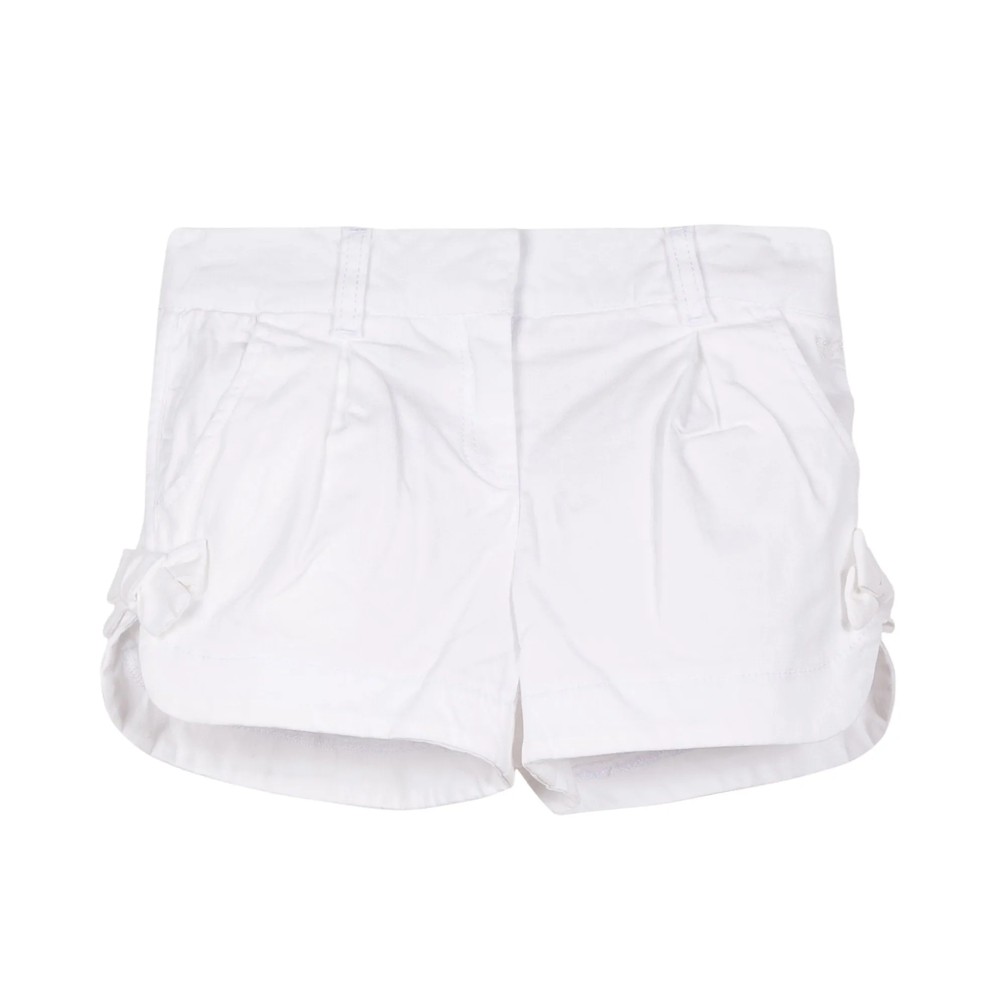 Lili Gaufrette White Shorts